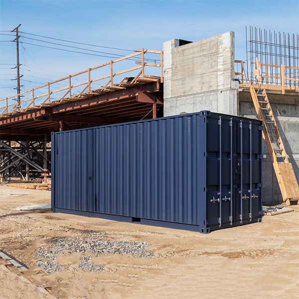 we offer rental options for construction site storage containers on a short-term basis