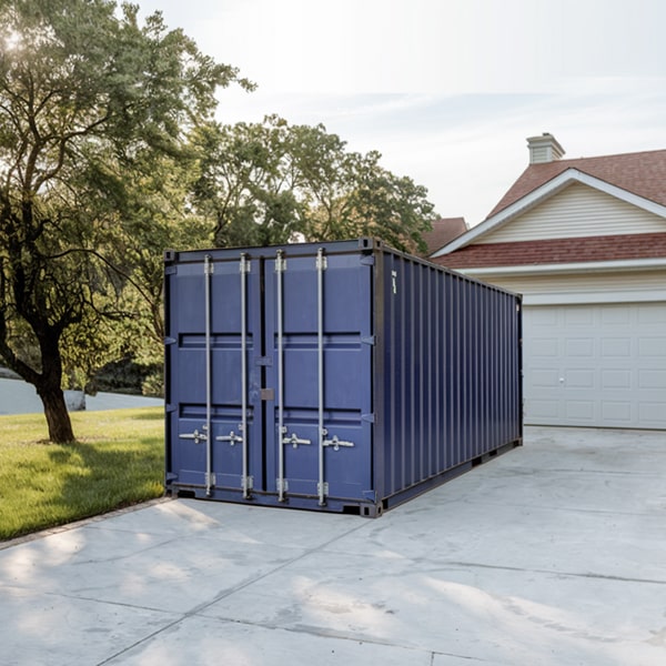 our residential storage containers are equipped with secure locking mechanisms for peace of mind